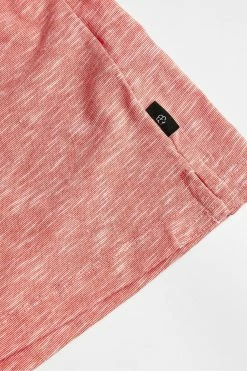 Ted Baker Orange Dalmor Short Sleeve Space Dyed Polo Shirt -TED BAKER Sales Store unnamed file 4080