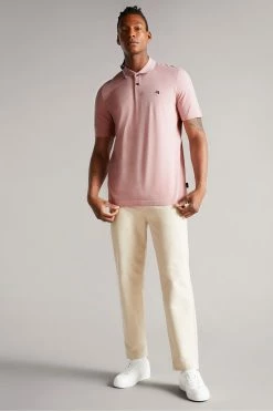 Ted Baker Pink Camdn Short Sleeved Polo Shirt -TED BAKER Sales Store unnamed file 4090