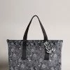 Ted Baker Medith Black Scribble Printed Nylon Tote Bag -TED BAKER Sales Store unnamed file 411
