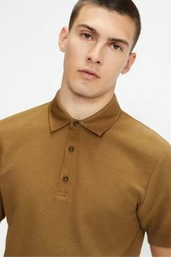 Ted Baker Brown Strict Short Sleeve Waffle Textured Polo Shirt 13 Ted Baker Brown Strict Short Sleeve Waffle Textured Polo Shirt -TED BAKER Sales Store unnamed file 4117