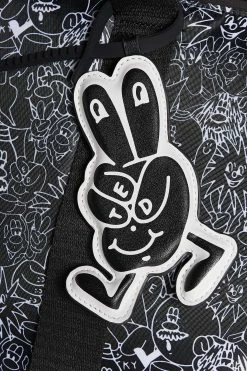 Ted Baker Medith Black Scribble Printed Nylon Tote Bag 9 Ted Baker Medith Black Scribble Printed Nylon Tote Bag -TED BAKER Sales Store unnamed file 413