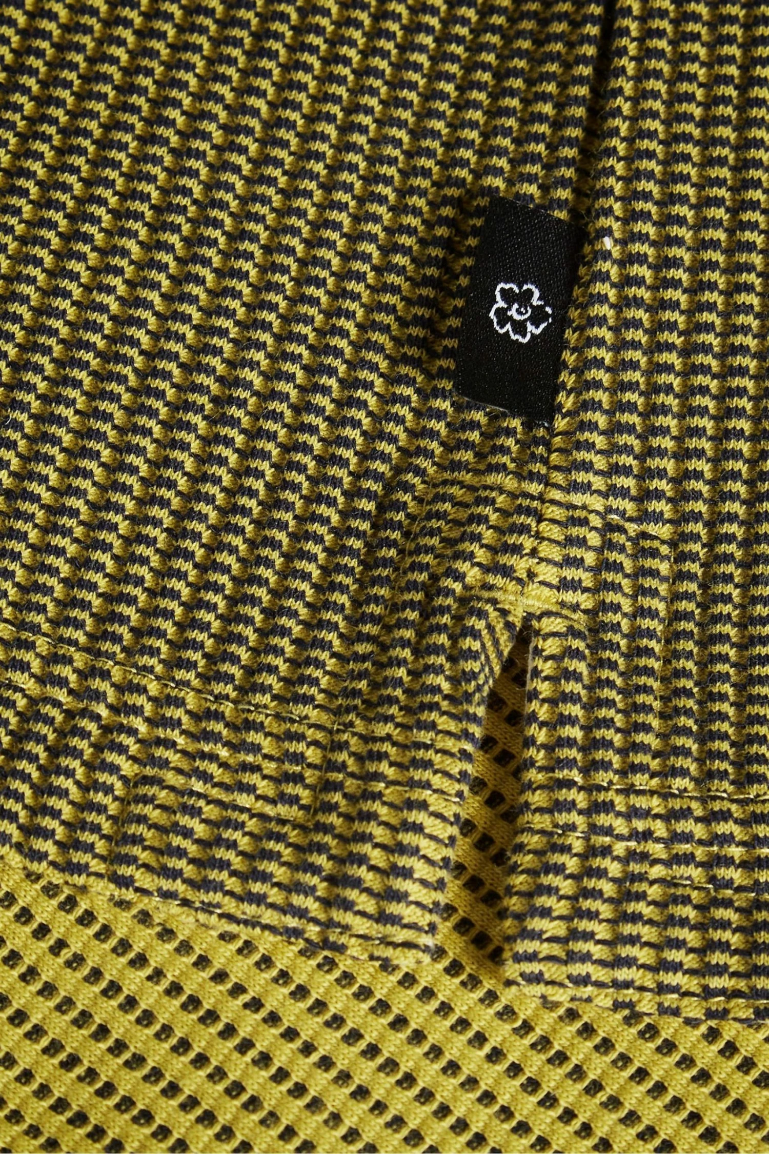 Ted Baker Green Backley Short Sleeve Textured Zip Polo Shirt 9 Ted Baker Green Backley Short Sleeve Textured Zip Polo Shirt - Image 7