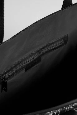 Ted Baker Medith Black Scribble Printed Nylon Tote Bag 10 Ted Baker Medith Black Scribble Printed Nylon Tote Bag -TED BAKER Sales Store unnamed file 414