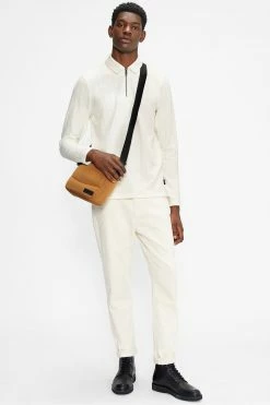 Ted Baker White Drycida Ls Textured Polo Shirt -TED BAKER Sales Store unnamed file 4184