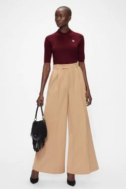 Ted Baker Womens Maroon Ameliya Merino Edit Polo Shirt 10 Ted Baker Womens Maroon Ameliya Merino Edit Polo Shirt -TED BAKER Sales Store unnamed file 4221