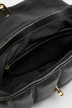 Ted Baker Ayaah Black Leather Puffer Quilt Detail Shoulder Bag 8 Ted Baker Ayaah Black Leather Puffer Quilt Detail Shoulder Bag -TED BAKER Sales Store unnamed file 43