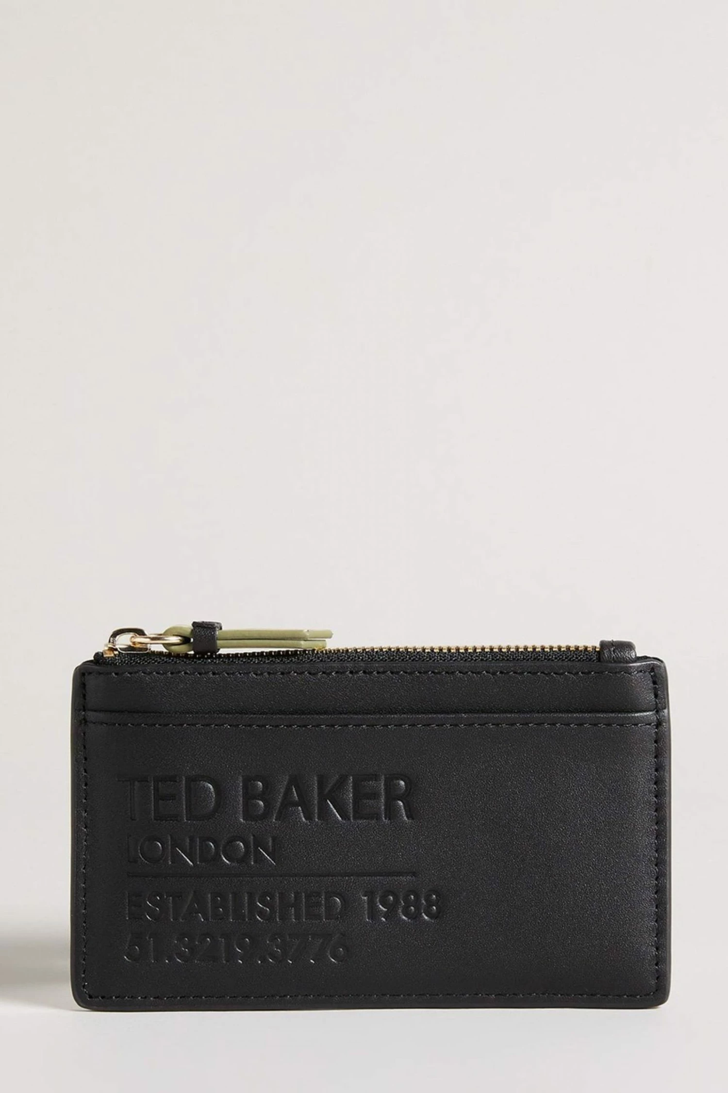 Ted Baker Darcena Black Branded Webbing Zip Coin Purse 3 Ted Baker Darcena Black Branded Webbing Zip Coin Purse