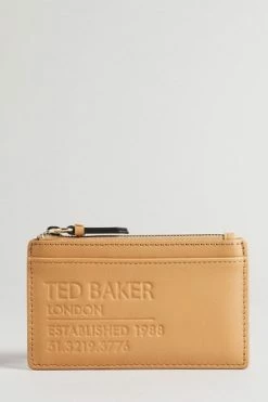 Ted Baker Darcena Brown Branded Webbing Zip Coin Purse -TED BAKER Sales Store unnamed file 4359