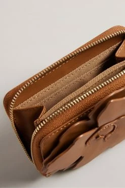 Ted Baker Floreli Brown Flower Laser Cut Zip Purse 10 Ted Baker Floreli Brown Flower Laser Cut Zip Purse -TED BAKER Sales Store unnamed file 4371