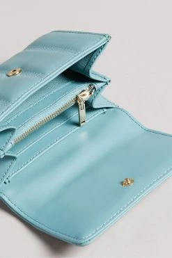 Ted Baker Small Green Leather Puffer Matinee Purse -TED BAKER Sales Store unnamed file 4375