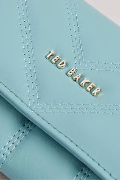 Ted Baker Small Green Leather Puffer Matinee Purse -TED BAKER Sales Store unnamed file 4376