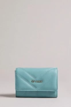 Ted Baker Small Green Leather Puffer Matinee Purse -TED BAKER Sales Store unnamed file 4377