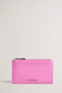 Ted Baker Samie Pink Coated Zip Card Holder -TED BAKER Sales Store unnamed file 4387