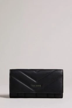 Ted Baker Large Black Leather Puffer Matinee Purse 11 Ted Baker Large Black Leather Puffer Matinee Purse -TED BAKER Sales Store unnamed file 4392