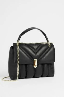 Ted Baker Ayaah Black Leather Puffer Quilt Detail Shoulder Bag 9 Ted Baker Ayaah Black Leather Puffer Quilt Detail Shoulder Bag -TED BAKER Sales Store unnamed file 44