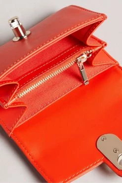 Ted Baker Small Red Twist Lock Fold Purse 10 Ted Baker Small Red Twist Lock Fold Purse -TED BAKER Sales Store unnamed file 4423