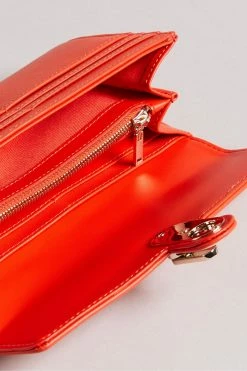 Ted Baker Red Twist Lock Large Fold Purse 9 Ted Baker Red Twist Lock Large Fold Purse -TED BAKER Sales Store unnamed file 4447