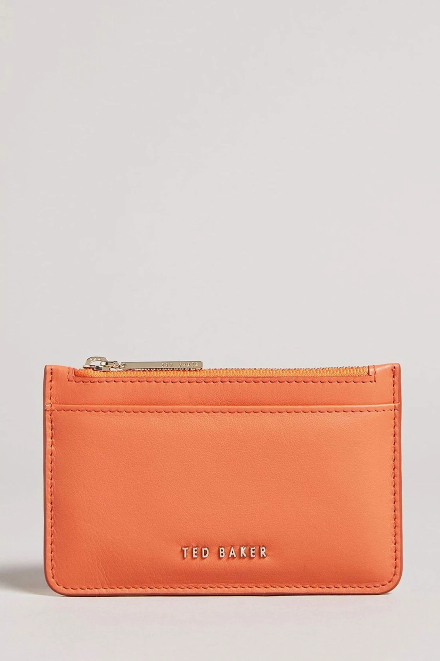 Ted Baker Garcia Coral Zip Card Holder 3 Ted Baker Garcia Coral Zip Card Holder