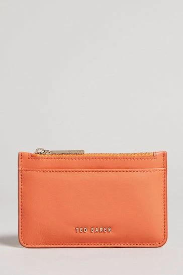 Ted Baker Garcia Coral Zip Card Holder 5 Ted Baker Garcia Coral Zip Card Holder - Image 3