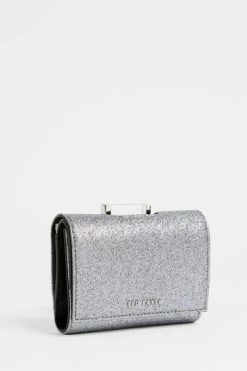 Ted Baker Small Silver Glara Glitter Bobble Purse -TED BAKER Sales Store unnamed file 4461
