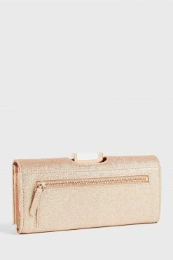 Ted Baker Pink Glareh Large Glitter Bobble Purse -TED BAKER Sales Store unnamed file 4464