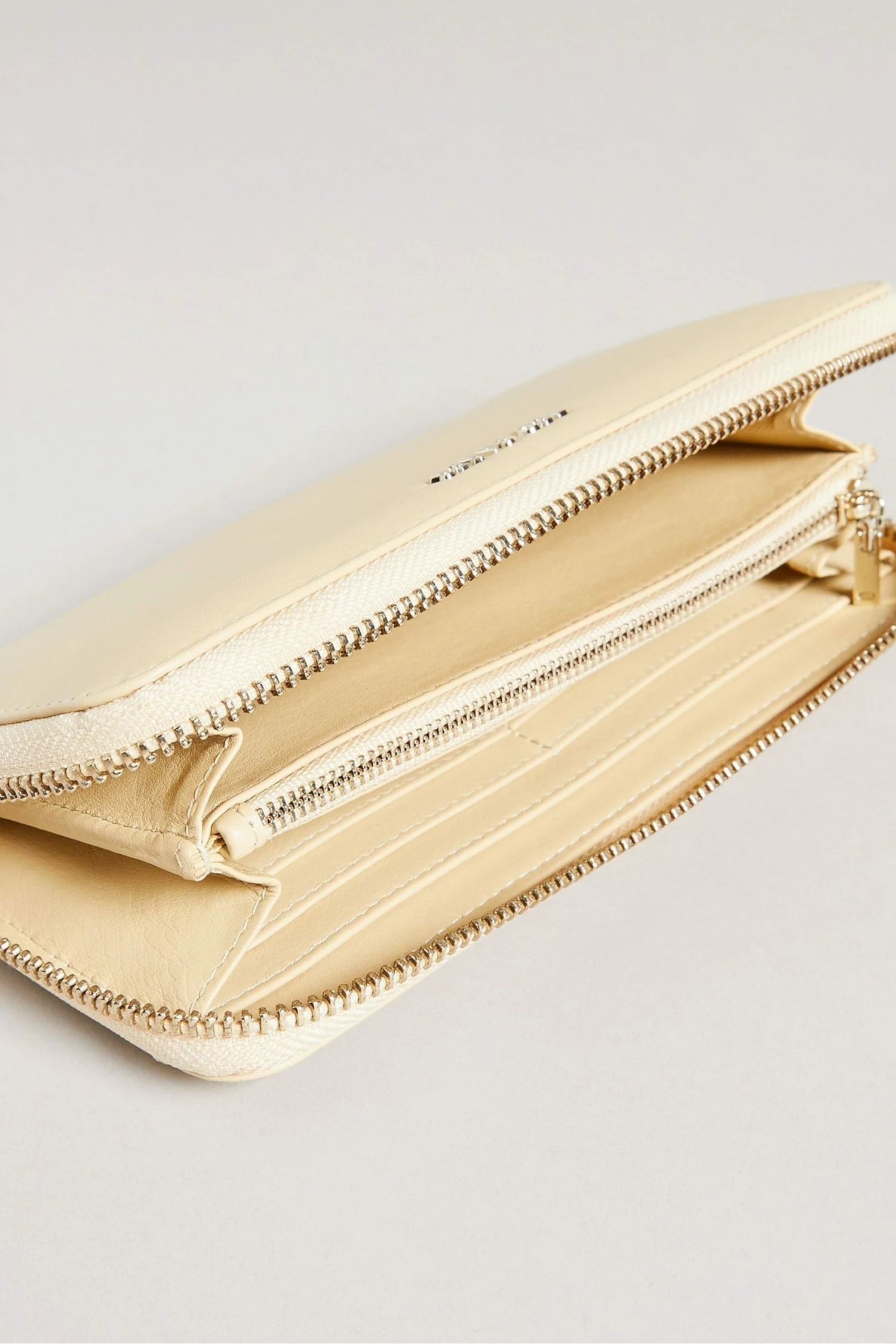 Ted Baker Garcey Natural Large Zip Around Purse 3 Ted Baker Garcey Natural Large Zip Around Purse - Image 2