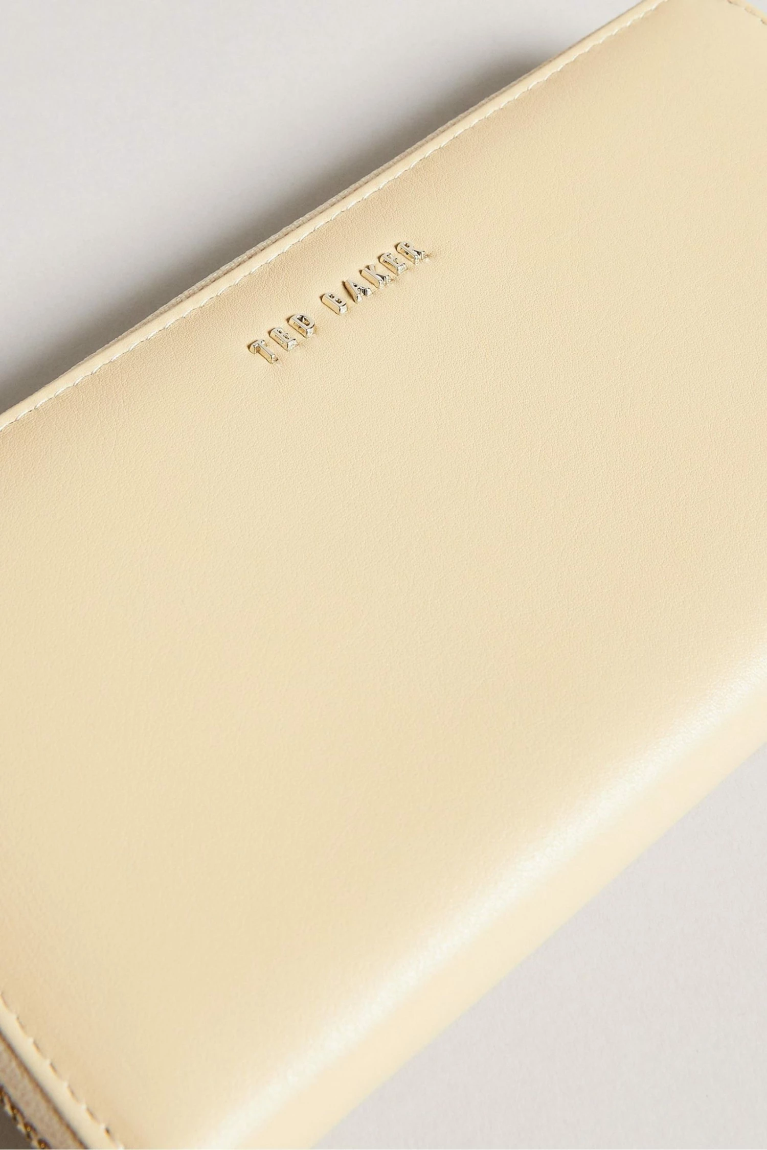 Ted Baker Garcey Natural Large Zip Around Purse 4 Ted Baker Garcey Natural Large Zip Around Purse - Image 3