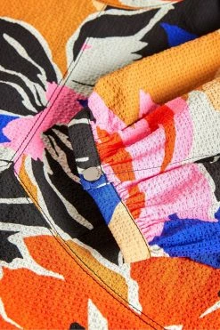 Ted Baker Black Puff Sleeve Top With Seam Detailing -TED BAKER Sales Store unnamed file 4486