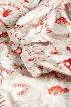 Ted Baker Pink Puff Sleeve Top With Seam Detailing -TED BAKER Sales Store unnamed file 4528