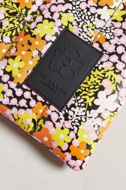 Ted Baker Jazelle Jet-Black New World Vertical Quilted Oversized Clutch 10 Ted Baker Jazelle Jet-Black New World Vertical Quilted Oversized Clutch -TED BAKER Sales Store unnamed file 454