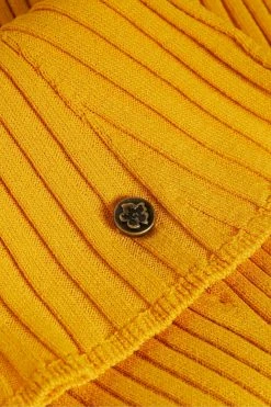 Ted Baker Feoniix Yellow Knitted Halterneck Top 12 Ted Baker Feoniix Yellow Knitted Halterneck Top -TED BAKER Sales Store unnamed file 4557