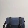 Ted Baker Mens Blue Commbo Knit Nylon Satchel -TED BAKER Sales Store unnamed file 460