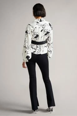 Ted Baker Eddith White Integral Wrap Detail Top With Belt 9 Ted Baker Eddith White Integral Wrap Detail Top With Belt -TED BAKER Sales Store unnamed file 4612