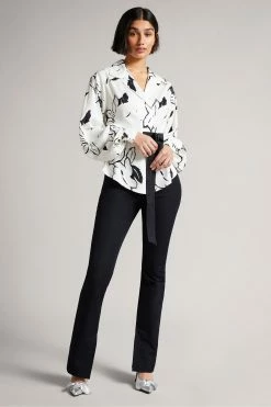 Ted Baker Eddith White Integral Wrap Detail Top With Belt 10 Ted Baker Eddith White Integral Wrap Detail Top With Belt -TED BAKER Sales Store unnamed file 4613