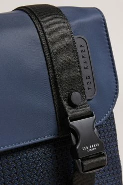 Ted Baker Mens Blue Commbo Knit Nylon Satchel 9 Ted Baker Mens Blue Commbo Knit Nylon Satchel -TED BAKER Sales Store unnamed file 462