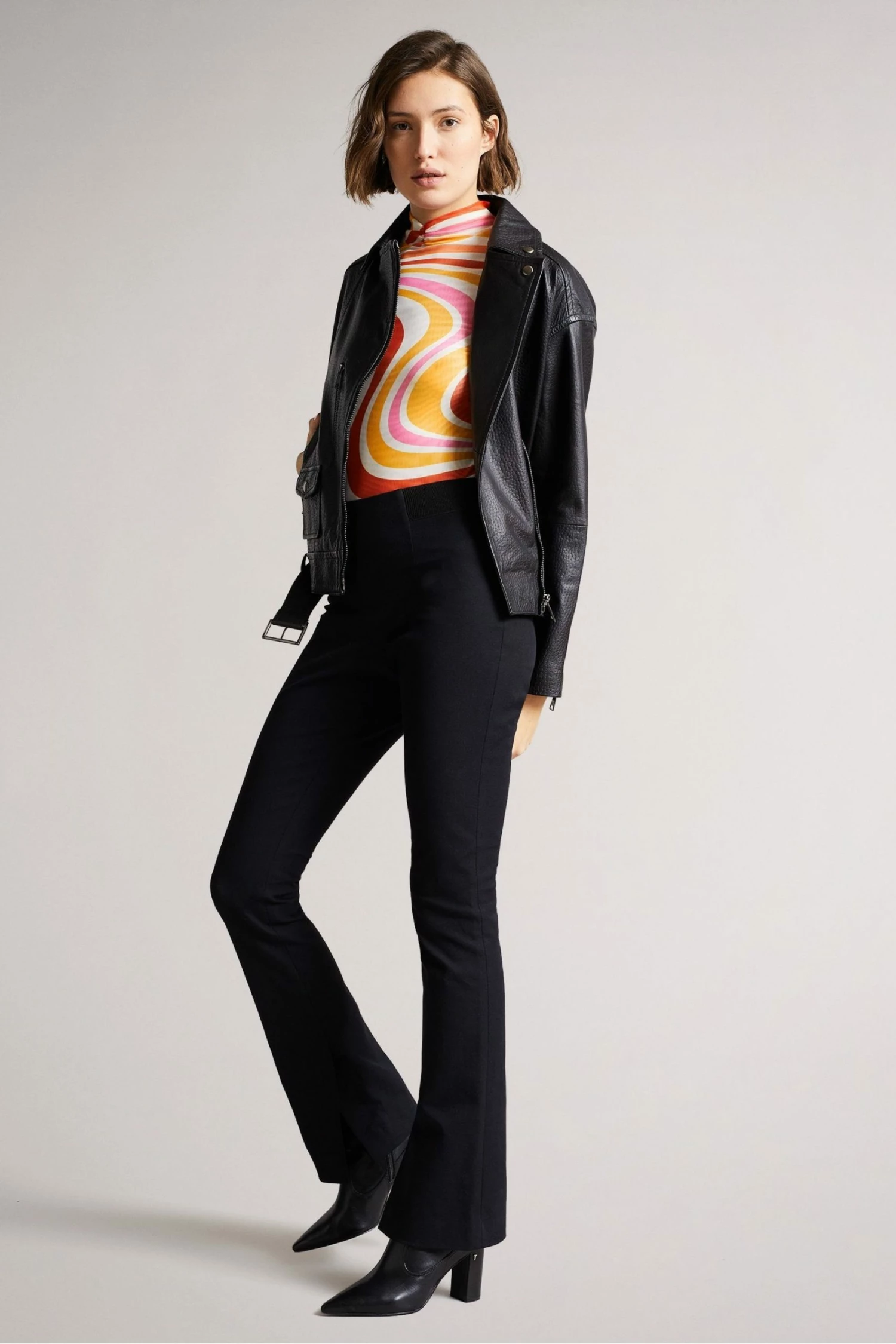 Ted Baker Sarrahh Ivory Mesh Seaming Top 6 Ted Baker Sarrahh Ivory Mesh Seaming Top - Image 4