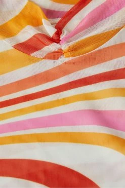 Ted Baker Sarrahh Ivory Mesh Seaming Top 12 Ted Baker Sarrahh Ivory Mesh Seaming Top -TED BAKER Sales Store unnamed file 4626