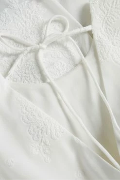 Ted Baker Karni White Exaggerated Puff Sleeve Top -TED BAKER Sales Store unnamed file 4667