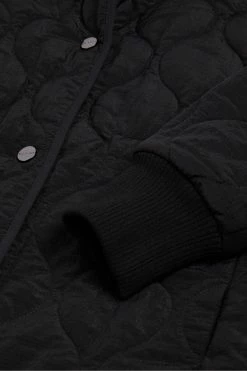 Ted Baker Black Ariez Long Length Onion Quilted Sleeveless Coat -TED BAKER Sales Store unnamed file 4708