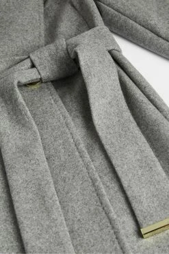 Ted Baker Rose Mid Length Wool Wrap Coat -TED BAKER Sales Store unnamed file 4714