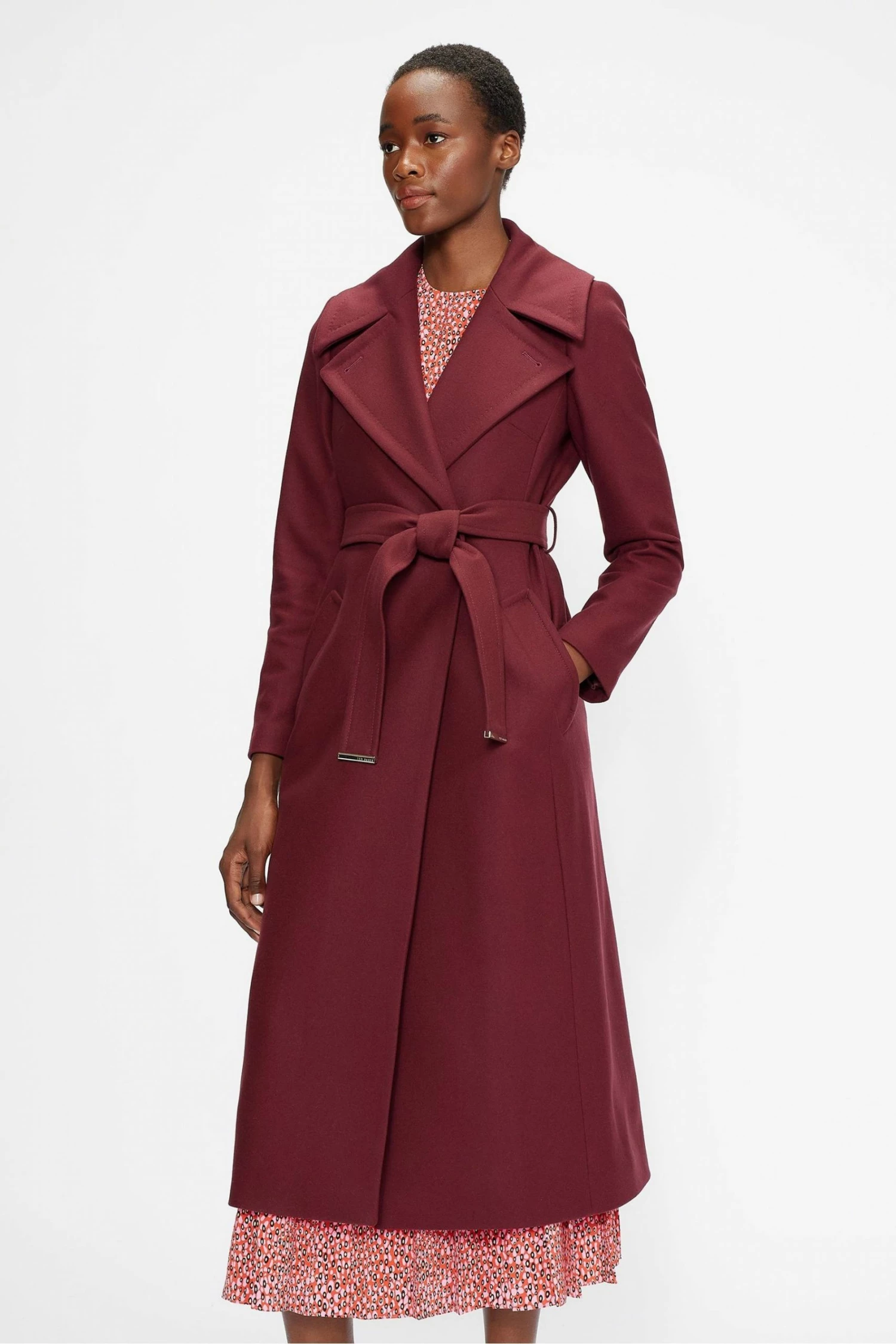 Ted Baker Rrosiey Wool Oversized Collar Coat 5 Ted Baker Rrosiey Wool Oversized Collar Coat - Image 3