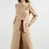 Ted Baker Rosell Long Length Wool Wrap Coat Cream -TED BAKER Sales Store unnamed file 4728