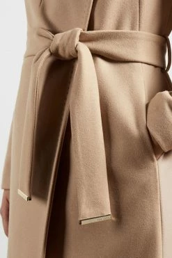Ted Baker Rosell Long Length Wool Wrap Coat Cream 10 Ted Baker Rosell Long Length Wool Wrap Coat Cream -TED BAKER Sales Store unnamed file 4730