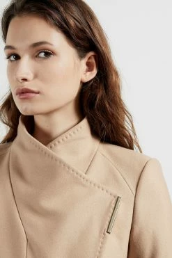 Ted Baker Rosell Long Length Wool Wrap Coat Cream 11 Ted Baker Rosell Long Length Wool Wrap Coat Cream -TED BAKER Sales Store unnamed file 4731