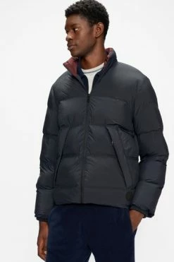 Ted Baker Blue Gravty Heavy Wadded Coat -TED BAKER Sales Store unnamed file 4745