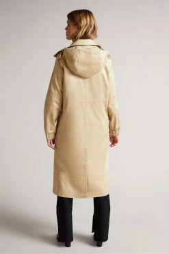 Ted Baker Jjojo Light Brown Cotton Twill Mac With Detachable Lining 6 Ted Baker Jjojo Light Brown Cotton Twill Mac With Detachable Lining -TED BAKER Sales Store unnamed file 4751