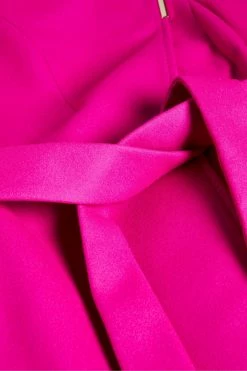 Ted Baker Pink Rosess Short Wool Wrap Coat -TED BAKER Sales Store unnamed file 4769