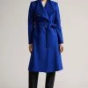 Ted Baker Blue Rose Midi Wool Wrap Coat With Shoulder Panels 2 Ted Baker Blue Rose Midi Wool Wrap Coat With Shoulder Panels -TED BAKER Sales Store unnamed file 4771