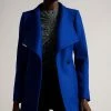 Ted Baker Blue Rosess Short Wool Wrap Coat -TED BAKER Sales Store unnamed file 4777
