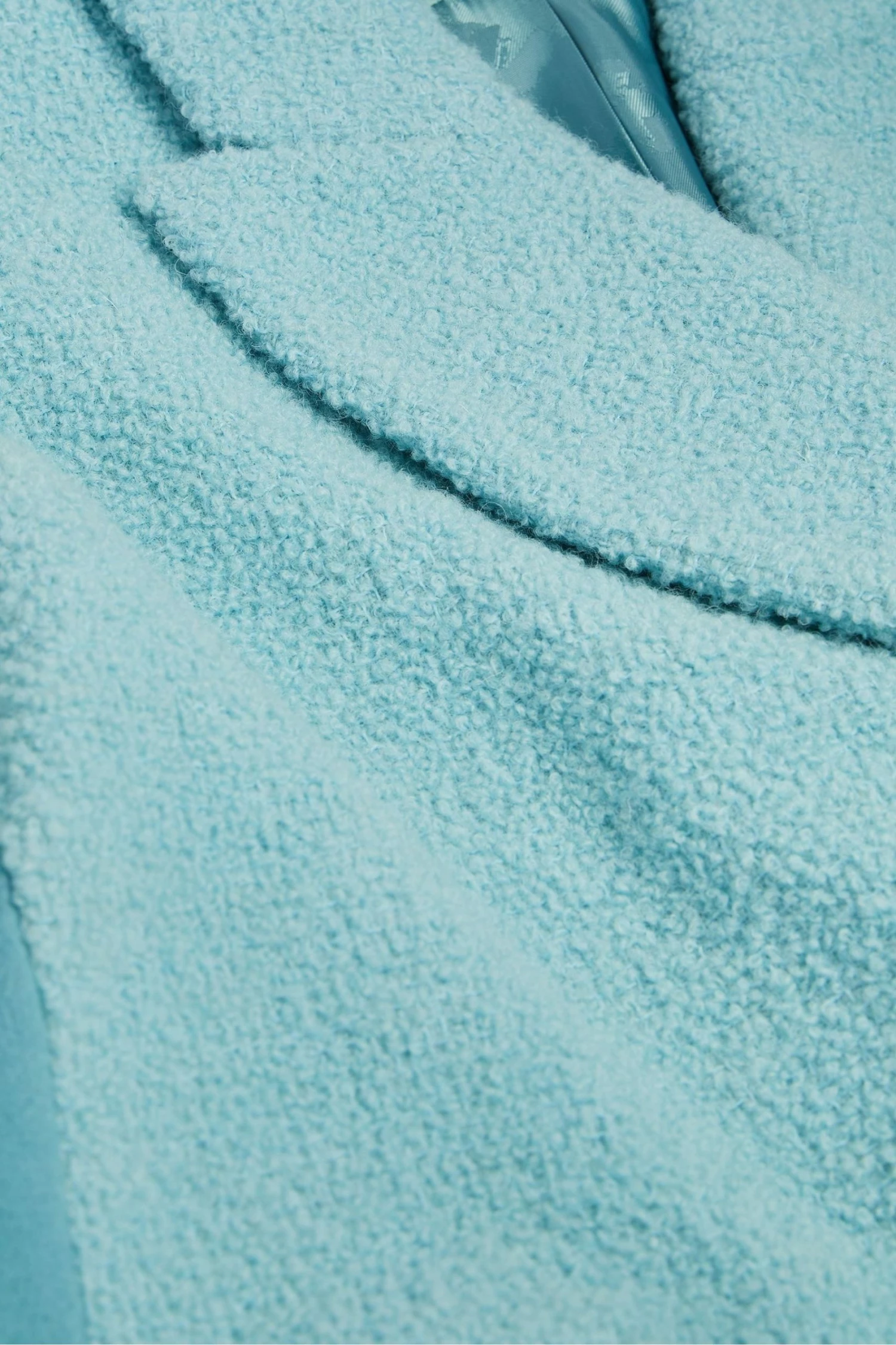 Ted Baker Blue Jjoelle Fabric Blocked Oversized Crombie Coat 8 Ted Baker Blue Jjoelle Fabric Blocked Oversized Crombie Coat - Image 6